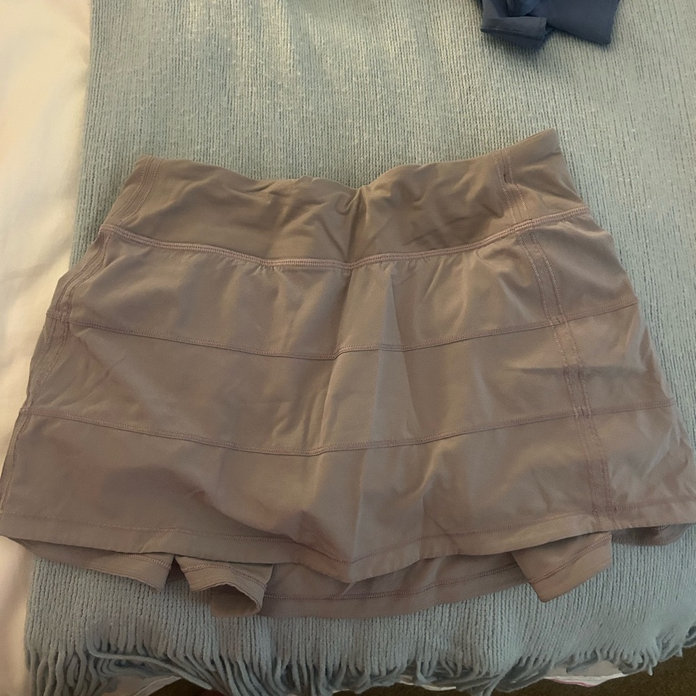 lululemon athletica Mini Skirt in Taupe